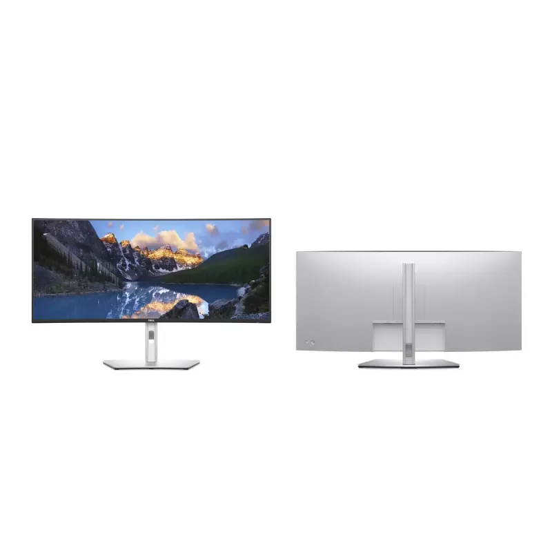 DELL UltraSharp U3824DW computer monitor 95.2 cm (37.5 inch) 3840 x 1600 pixels Wide Quad HD+ LCD Black, Silver