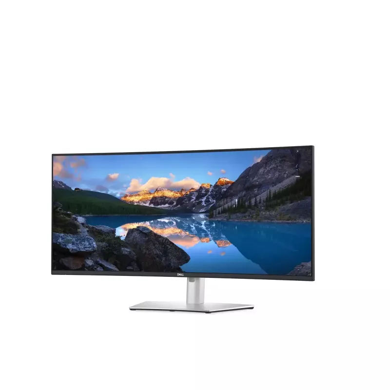 DELL UltraSharp U3824DW computer monitor 95.2 cm (37.5 inch) 3840 x 1600 pixels Wide Quad HD+ LCD Black, Silver