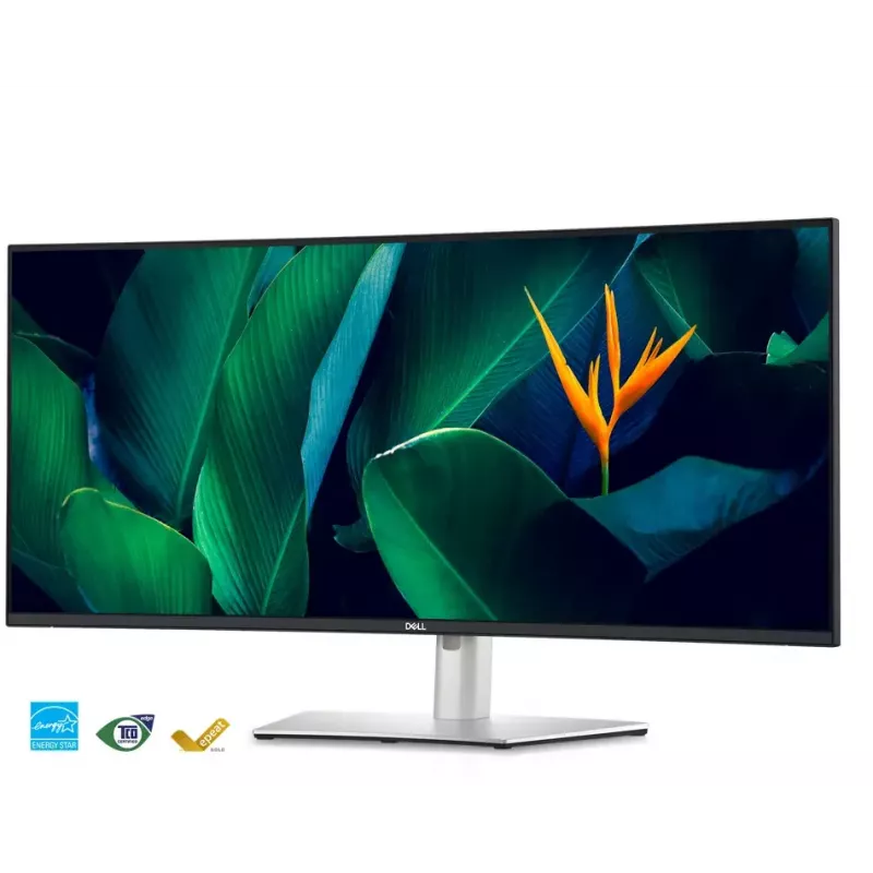 DELL UltraSharp U3824DW computer monitor 95.2 cm (37.5 inch) 3840 x 1600 pixels Wide Quad HD+ LCD Black, Silver