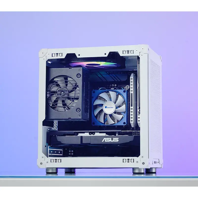 PC Case Jonsbo C6 Black ITX, micro ATX