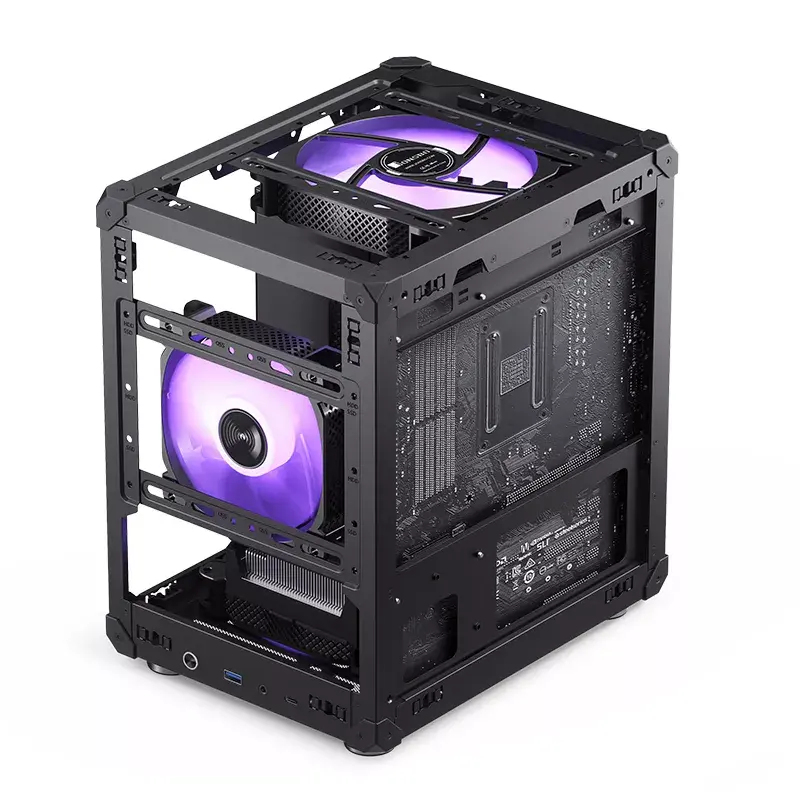 PC Case Jonsbo C6 Black ITX, micro ATX