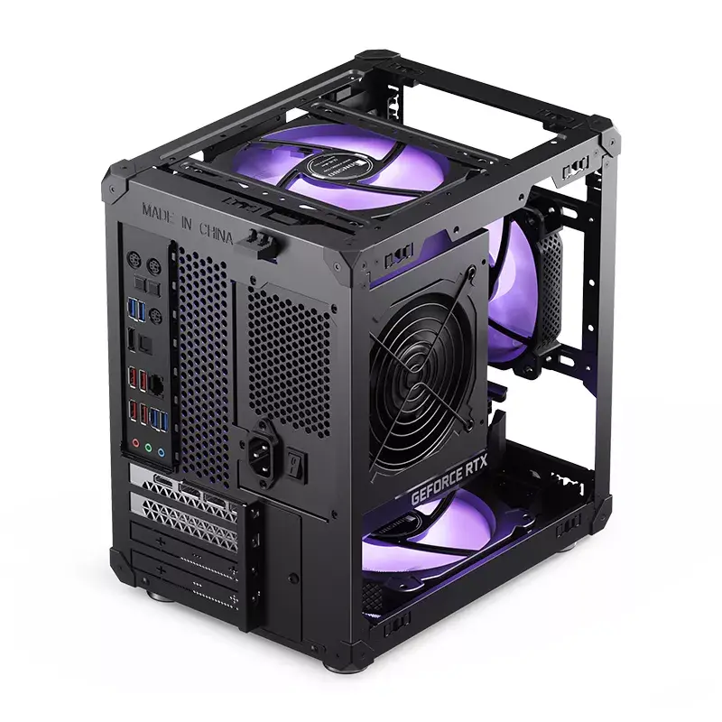 PC Case Jonsbo C6 Black ITX, micro ATX