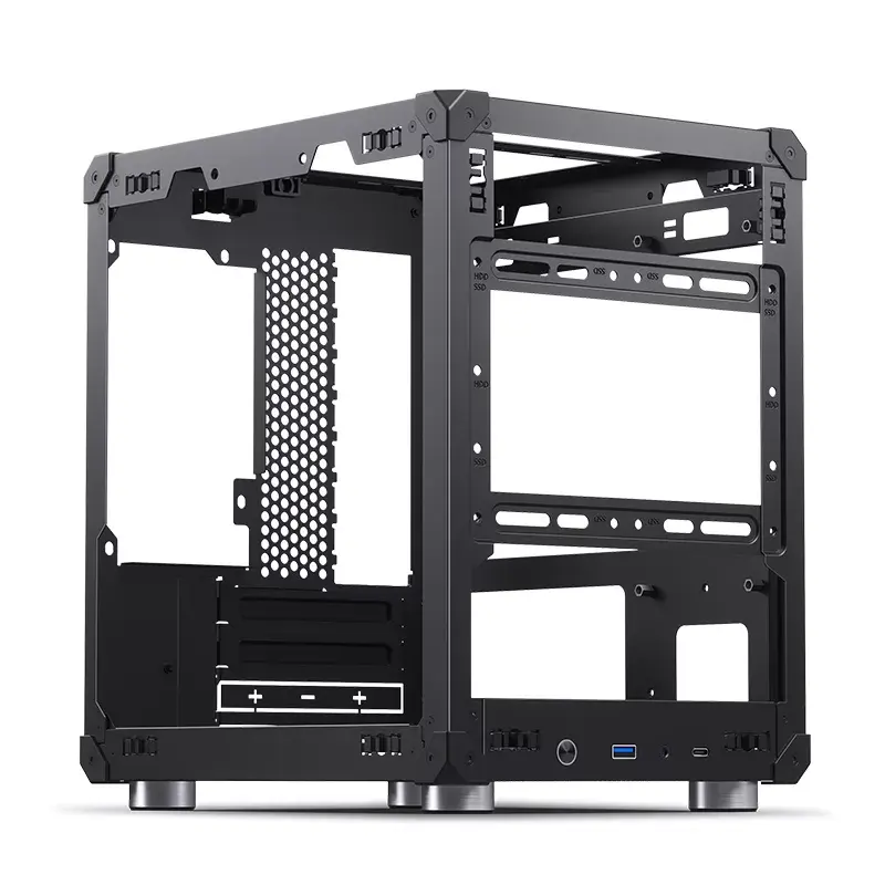 PC Case Jonsbo C6 Black ITX, micro ATX