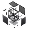 PC Case Jonsbo C6 Black ITX, micro ATX