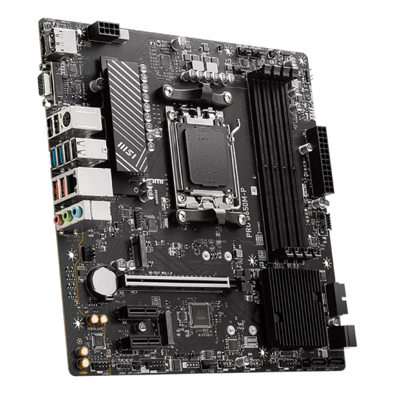 MSI PRO B650M-P motherboard AMD B650 Socket AM5 micro ATX