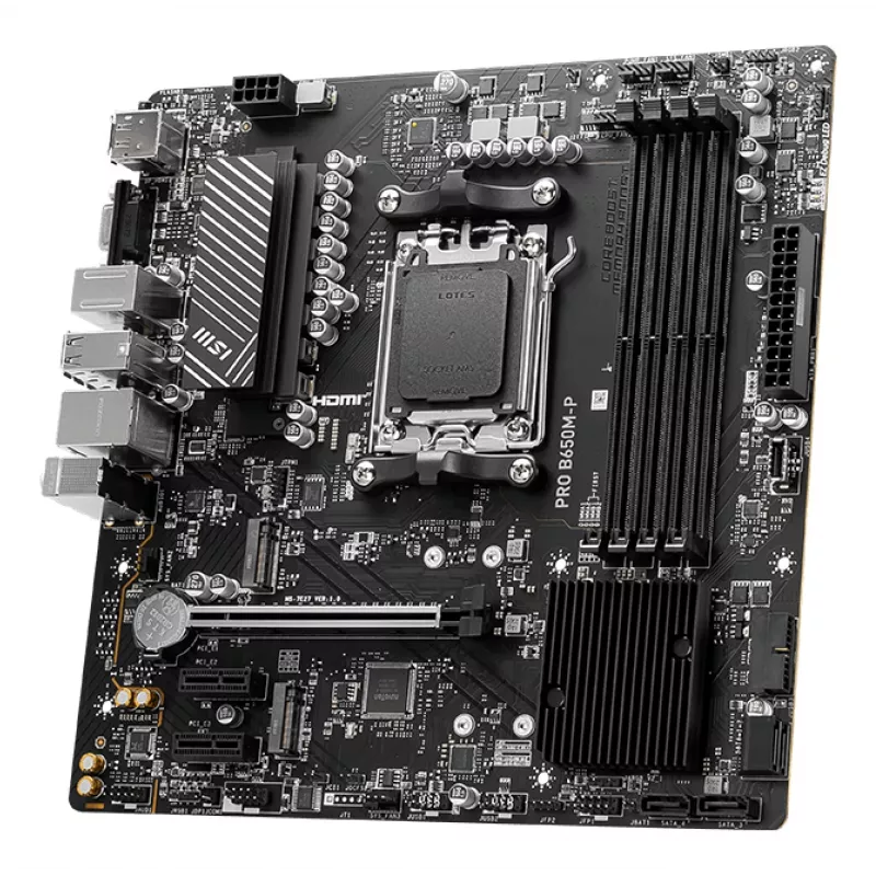 MSI PRO B650M-P motherboard AMD B650 Socket AM5 micro ATX