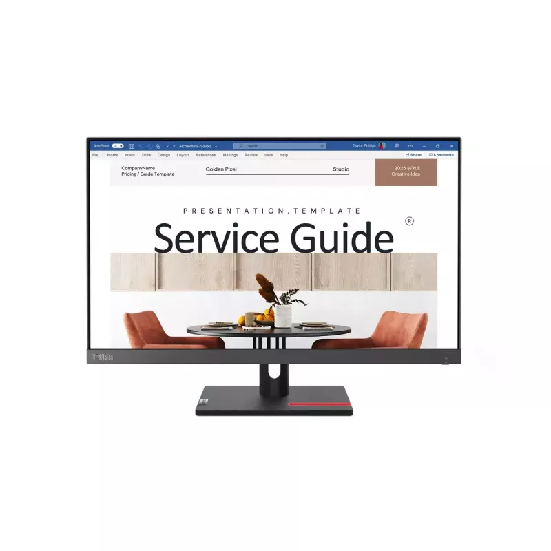 Lenovo ThinkVision S24i-30 computer monitor 60.5 cm (23.8 inch) 1920 x 1080 pixels Full HD LED Black