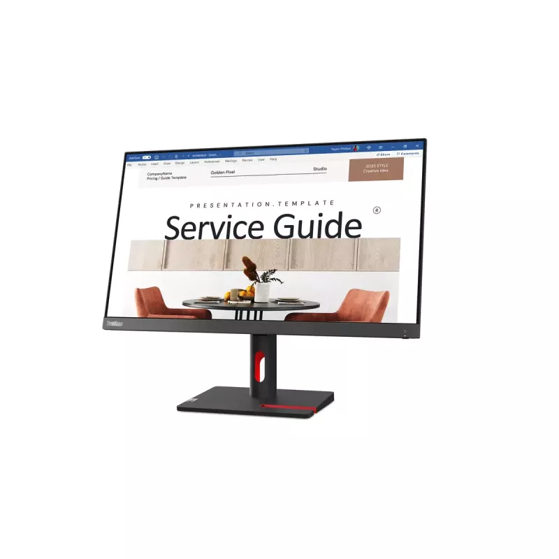 Lenovo ThinkVision S24i-30 computer monitor 60.5 cm (23.8 inch) 1920 x 1080 pixels Full HD LED Black
