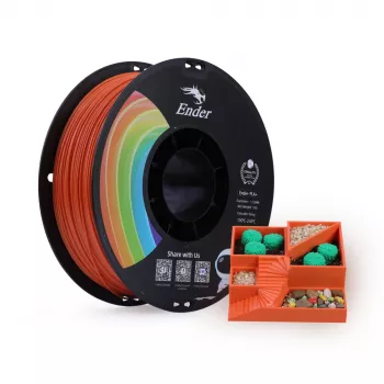 PLA+ 1.75 mm filament spool, Creality3D Ender, Orange