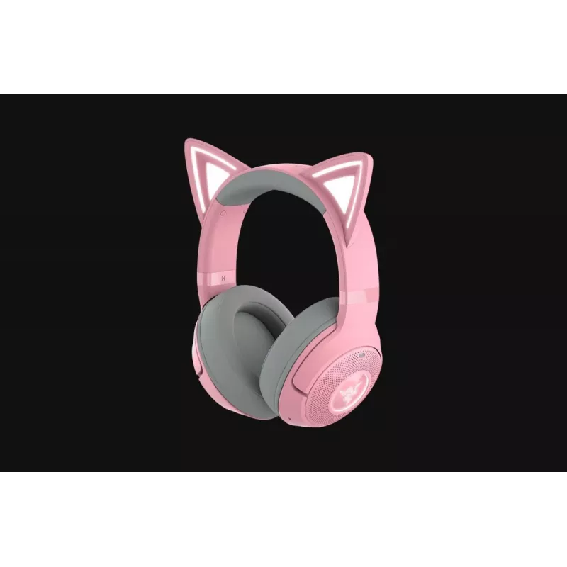 RAZER Headset Kraken Kitty V2 Bt - Stereo - Bluetooth - Pink