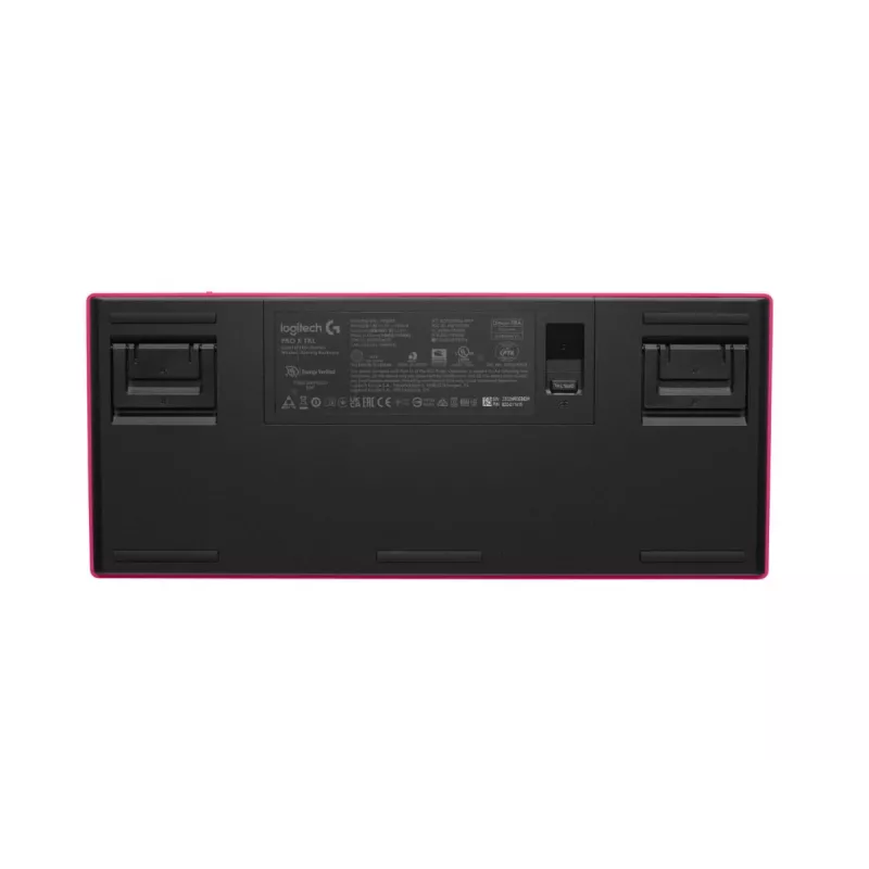 LOGITECH G Pro X TKL Lightspeed Gaming Keyboard - Bluetooth - Pink US International Tactile