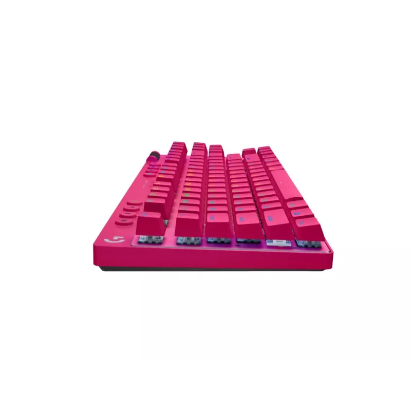 LOGITECH G Pro X TKL Lightspeed Gaming Keyboard - Bluetooth - Pink US International Tactile