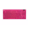 LOGITECH G Pro X TKL Lightspeed Gaming Keyboard - Bluetooth - Pink US International Tactile