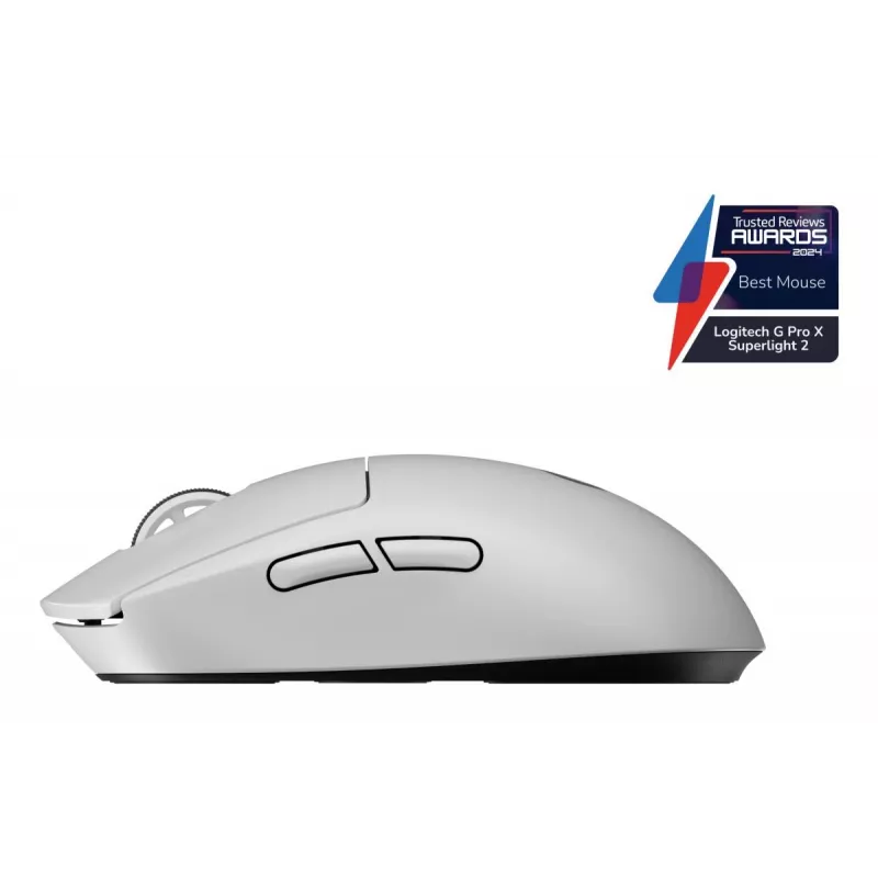 LOGITECH G Pro X Superlight 2 Lightspeed Gaming Mouse White 2.4GHz