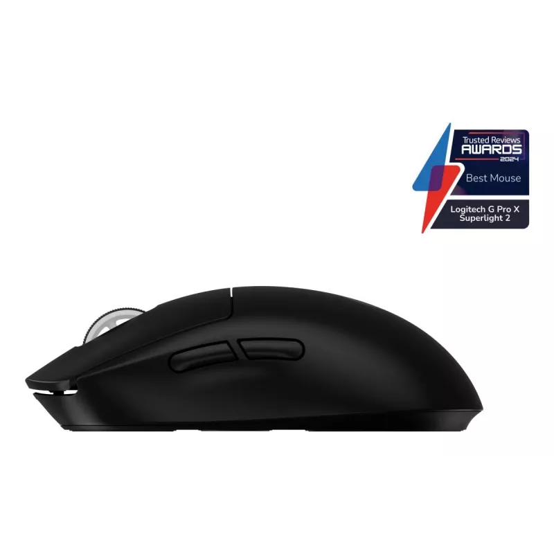 LOGITECH G Pro X Superlight 2 Lightspeed Gaming Mouse Black 2.4GHz