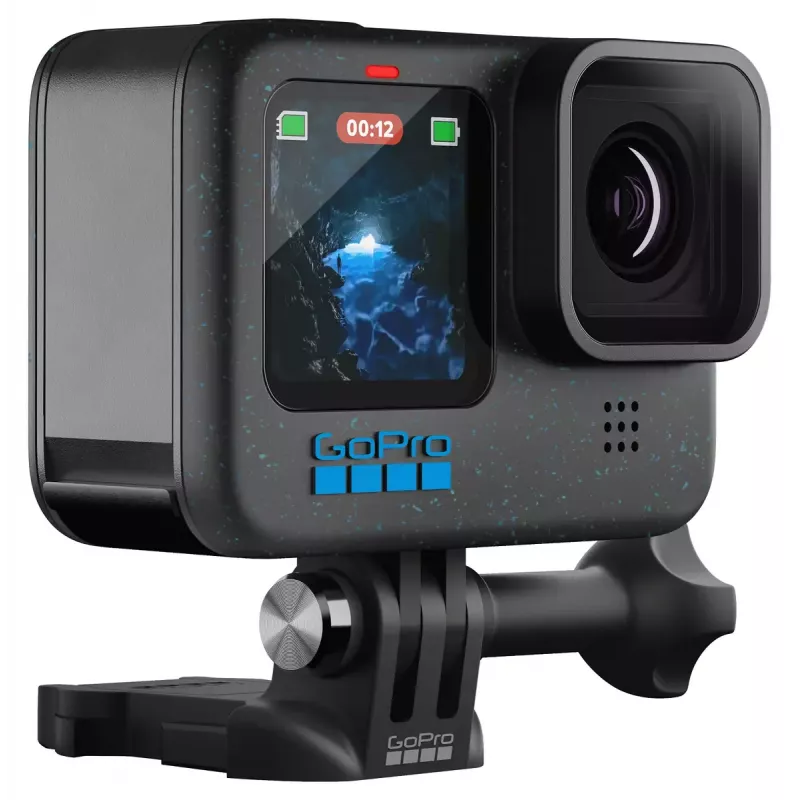 Action Camera GoPro HERO12 Black — 5K Ultra HD, 240 fps, 27 MP CMOS, 177° FOV, LCD, MicroSD, Wi‑Fi