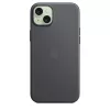 APPLE Apple FineWoven Case with MagSafe iPhone 15 Plus Black