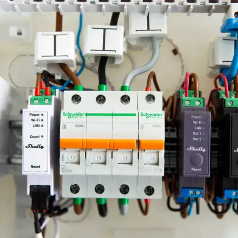 Shelly Pro 3EM energy cost meter AC 120 A 50-60 Hz