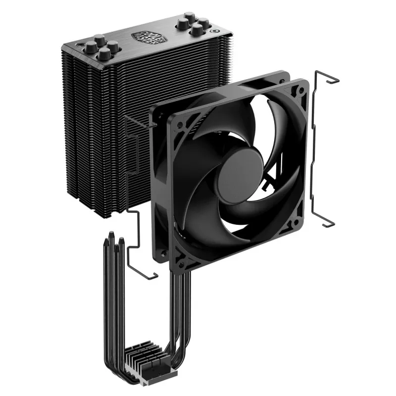 Air cooler Cooler Master Hyper 212 Black 12 cm fan 690-2500 RPM