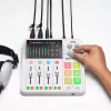 Audio interface Rode RodeCaster Duo white — 2-channel USB podcasting console with mixer and preamps
