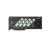 ASUS Hyper M.2 x16 Gen5 Card PCIe 5.0 M.2 Adapter Active Cooling