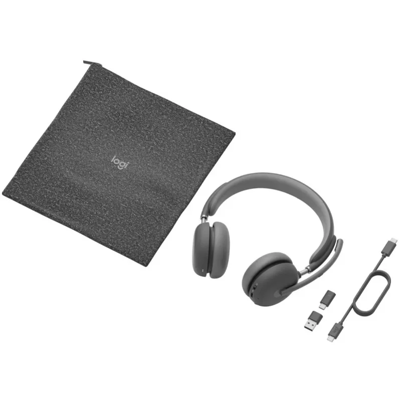 LOGITECH Headset - Zone - Wireless - Graphite