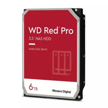 WESTERN DIGITAL Hard Drive - WD Red Pro WD6005FFBX - 6TB - SATA 6Gb/s - 3.5in - 7200rpm