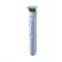 Foil shaver Philips Norelco OneBlade QP1324/20 — cordless blue foil shaver, 30 min runtime, USB charging, washable, contour-following