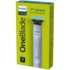 Foil shaver Philips Norelco OneBlade QP1324/20 — cordless blue foil shaver, 30 min runtime, USB charging, washable, contour-following