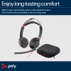 HP Poly Blackwire 5220 Stereo USB-C Headset +3.5mm Plug +USB-C/A Adapter