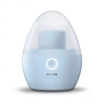 Fabric shaver Philips GCA2100/20, blue, stainless steel blades, battery operation, 90 min runtime