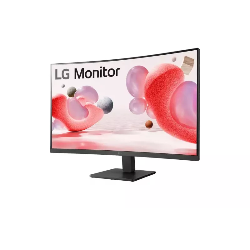 Monitor LG 32MR50C-B, 31.5 inch Full HD (1920 x 1080), VA curved panel, 5 ms, 250 cd/m², 3000:1 contrast, 178° viewing angles, black