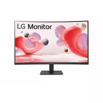 Monitor LG 32MR50C-B, 31.5 inch Full HD (1920 x 1080), VA curved panel, 5 ms, 250 cd/m², 3000:1 contrast, 178° viewing angles, black