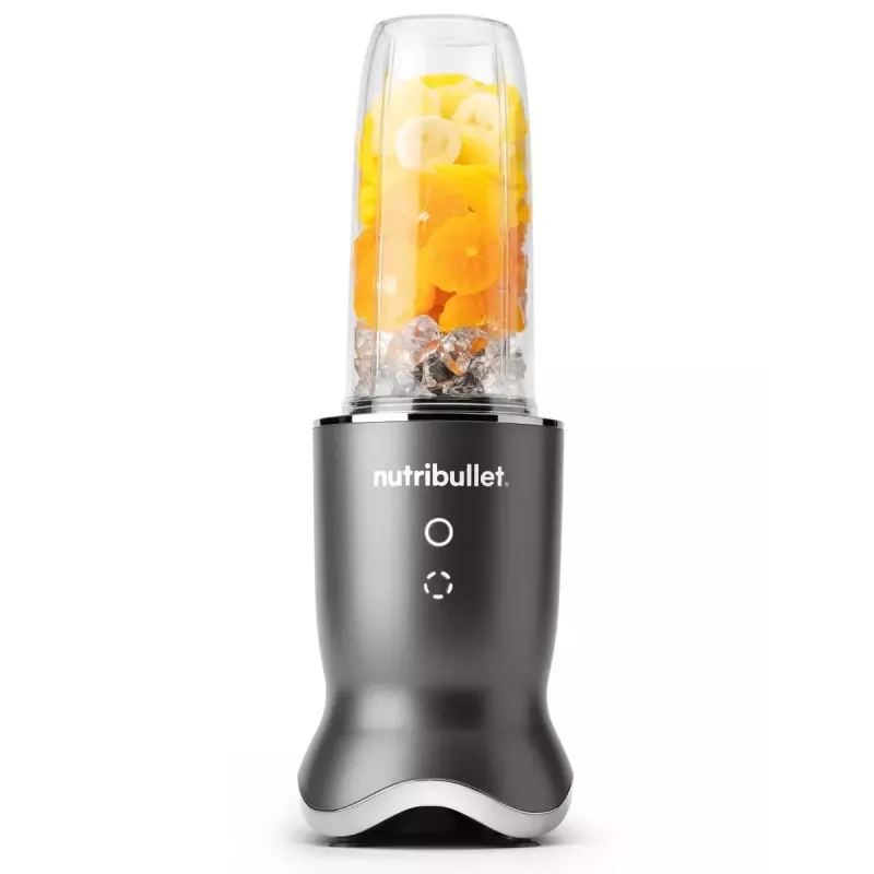 NutriBullet NB1206DGCC 0.9 L Tabletop blender 1200 W Black, Transparent