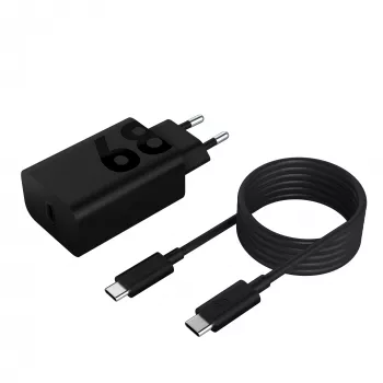 Indoor charger Lenovo ZG38C05739, 68 W, USB-C PD, 1 port, black, AC-powered