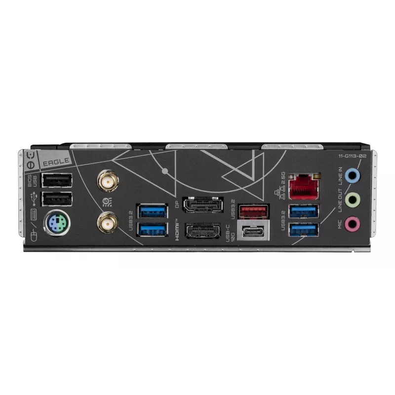 Motherboard GIGABYTE Z790 EAGLE AX — Intel LGA1700 ATX, Z790, DDR5, 4x DIMM, Wi‑Fi 6E, 2.5Gb LAN