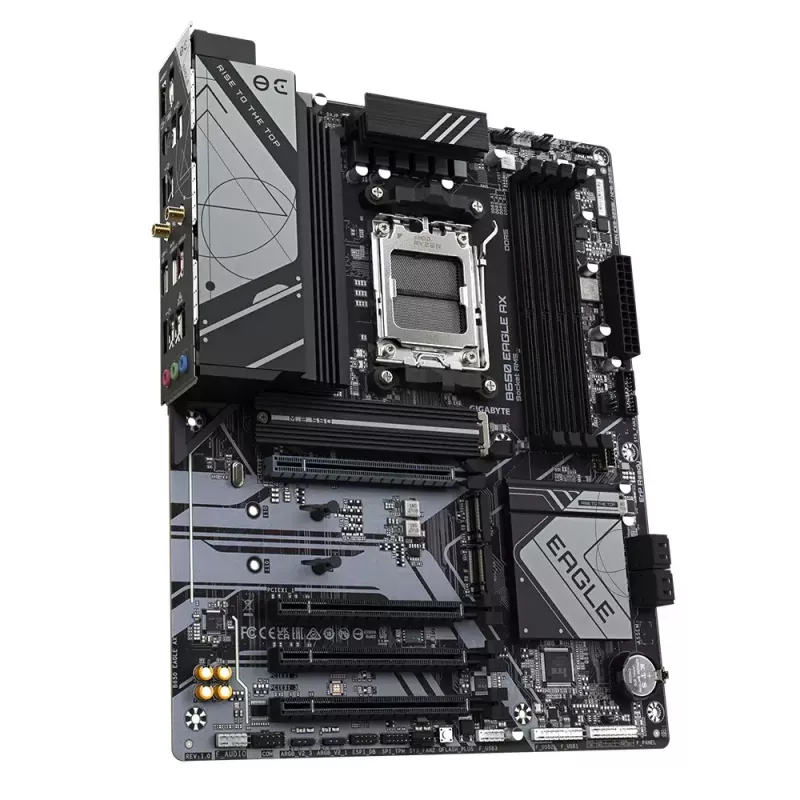 Motherboard GIGABYTE B650 EAGLE AX ATX, AMD B650 chipset, Socket AM5, DDR5, 4x DIMM, 256GB, Wi‑Fi 6E, Bluetooth 5.3