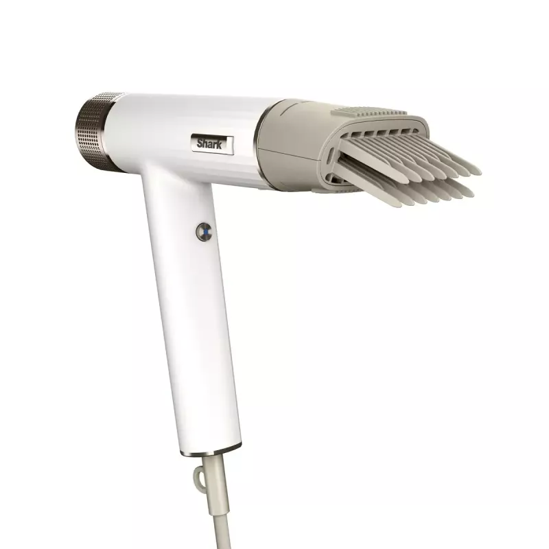 Shark SpeedStyle HD333EU multistyler hair dryer/styler, 1700 W, white, 2.44 m cord