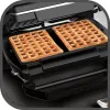 Waffle plate Tefal XA7248 aluminium for OptiGrill Elite GC7508 compatible accessory