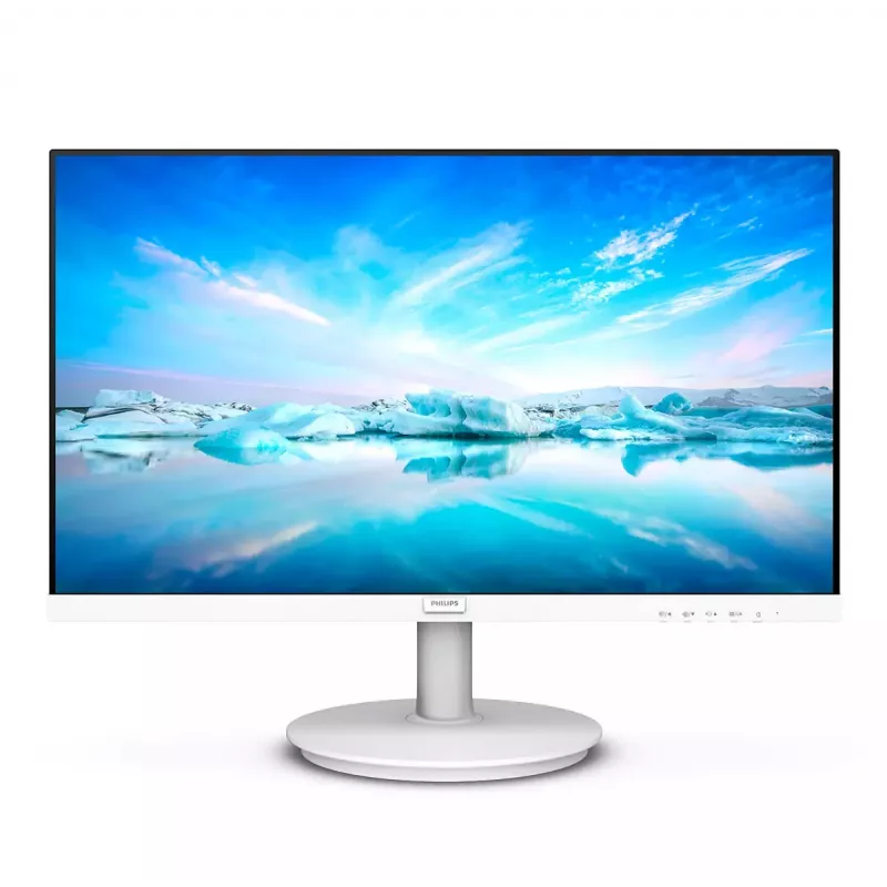 Philips V Line 241V8AW/00 computer monitor 60.5 cm (23.8 inch) 1920 x 1080 pixels Full HD LCD White