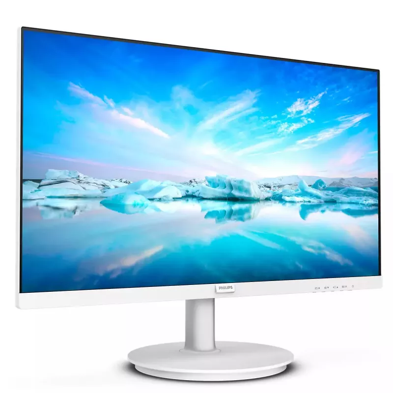 Philips V Line 241V8AW/00 computer monitor 60.5 cm (23.8 inch) 1920 x 1080 pixels Full HD LCD White