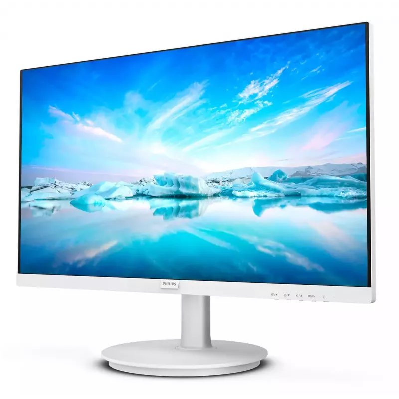 Philips V Line 241V8AW/00 computer monitor 60.5 cm (23.8 inch) 1920 x 1080 pixels Full HD LCD White