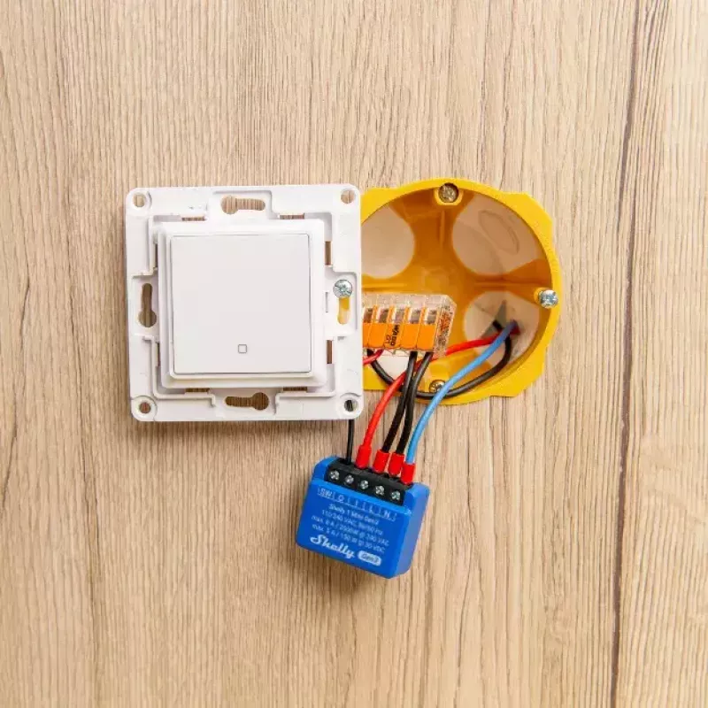 Smart switch Shelly 1 Mini Gen3 1P Wireless 110-240V