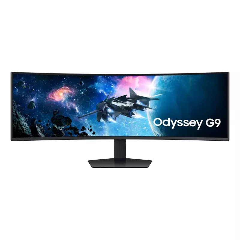 Samsung G95C computer monitor 124.5 cm (49 inch) 5120 x 1440 pixels Dual QHD LED Black
