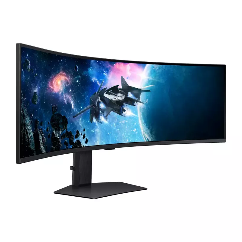 Samsung G95C computer monitor 124.5 cm (49 inch) 5120 x 1440 pixels Dual QHD LED Black