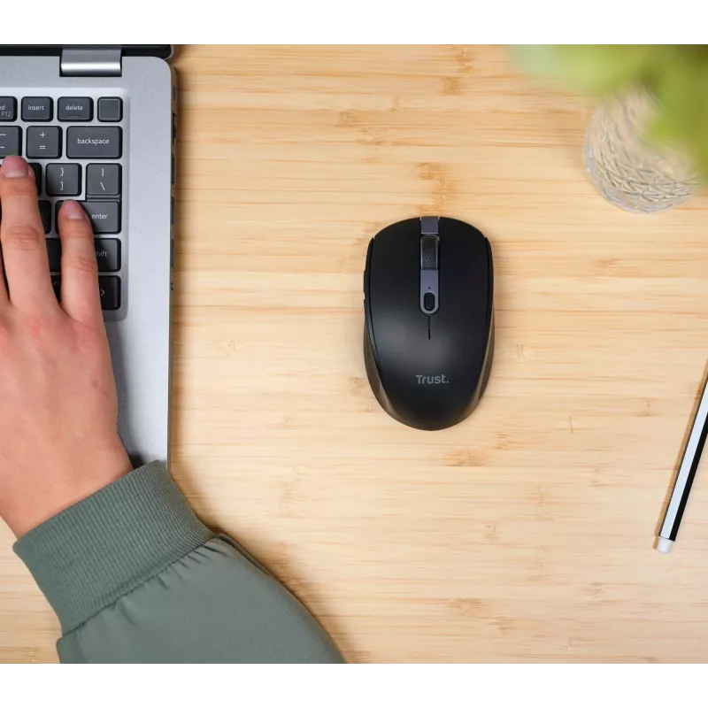 Trust Ozaa mouse Office Right-hand RF Wireless + Bluetooth Optical 3200 DPI