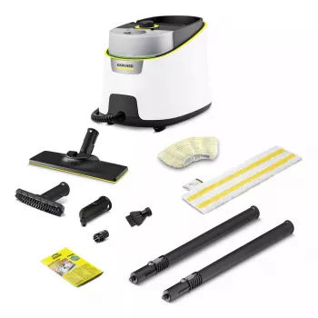 Cylinder steam cleaner Kärcher SC 4 Deluxe — 1.3 L capacity, 2200 W, 4 bar steam pressure