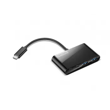 Lenovo GX91L84354 interface hub USB 3.2 Gen 1 (3.1 Gen 1) Type-C 625 Mbit/s Black