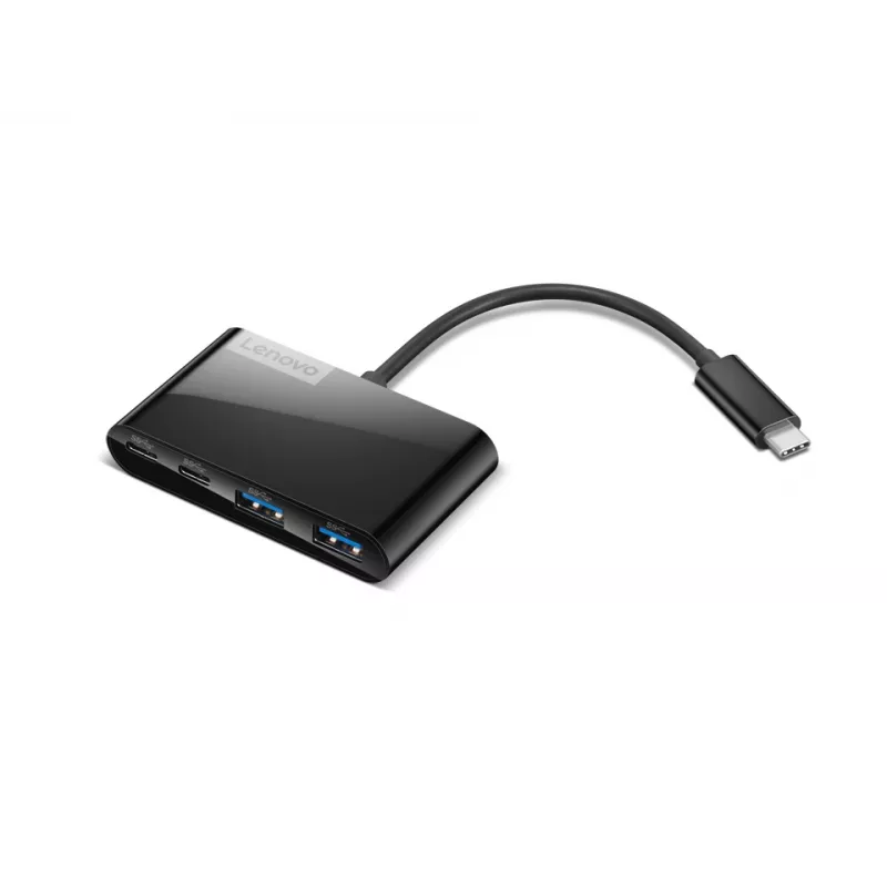 Lenovo GX91L84354 interface hub USB 3.2 Gen 1 (3.1 Gen 1) Type-C 625 Mbit/s Black