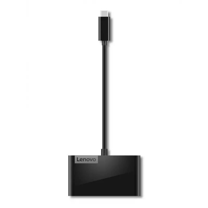 Lenovo GX91L84354 interface hub USB 3.2 Gen 1 (3.1 Gen 1) Type-C 625 Mbit/s Black